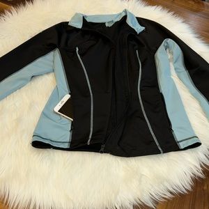 Tangerine Size Large Zip Front Activewear Jacket